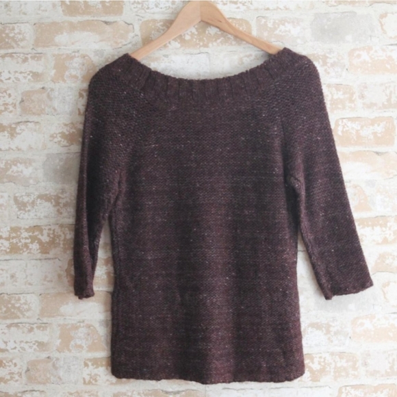 Free people brown sweater with embroidery - Picture 2 of 8